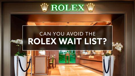 rolex day date waitlist|Rolex waiting list deposit.